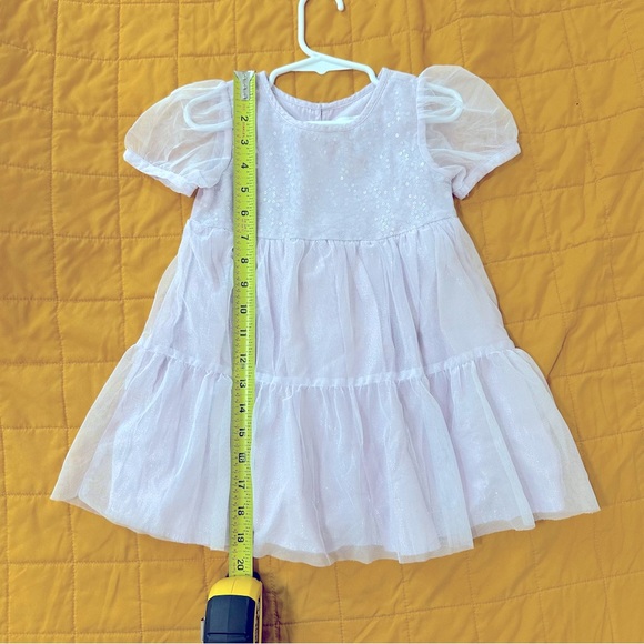 Toddler Girls Cat & Jack Purple Tulle Dress - Picture 6 of 6